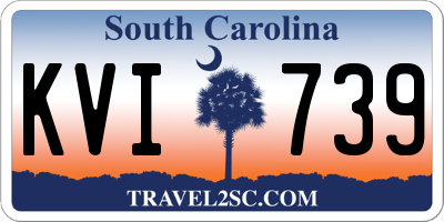 SC license plate KVI739