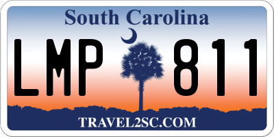 SC license plate LMP811