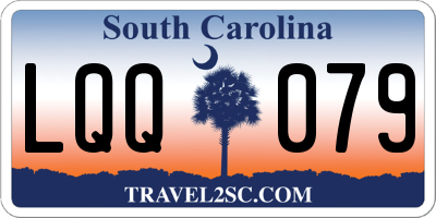 SC license plate LQQ079