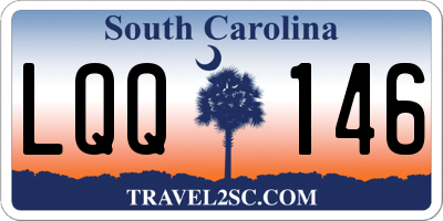 SC license plate LQQ146