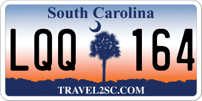 SC license plate LQQ164