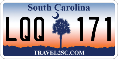 SC license plate LQQ171