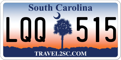 SC license plate LQQ515