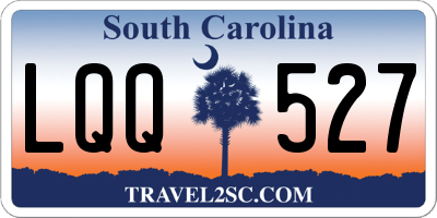 SC license plate LQQ527