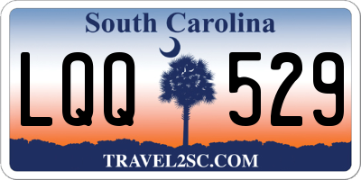 SC license plate LQQ529