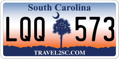SC license plate LQQ573