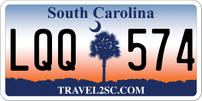 SC license plate LQQ574
