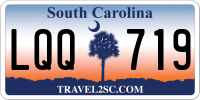SC license plate LQQ719
