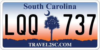 SC license plate LQQ737