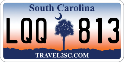 SC license plate LQQ813