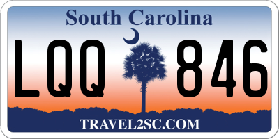 SC license plate LQQ846