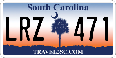 SC license plate LRZ471