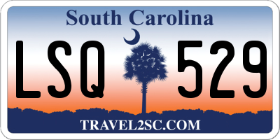 SC license plate LSQ529