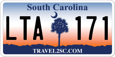 SC license plate LTA171