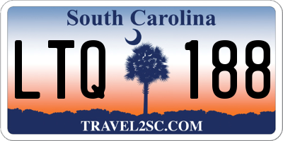 SC license plate LTQ188