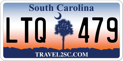 SC license plate LTQ479