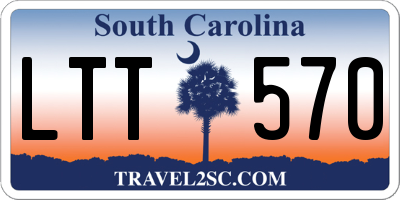 SC license plate LTT570