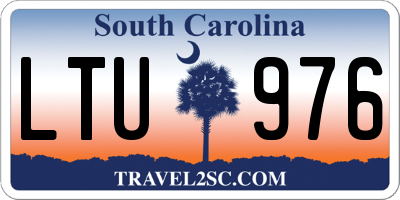 SC license plate LTU976
