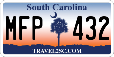SC license plate MFP432