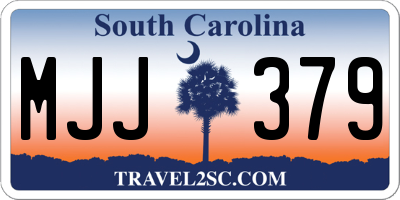 SC license plate MJJ379