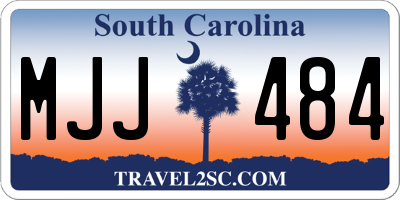 SC license plate MJJ484