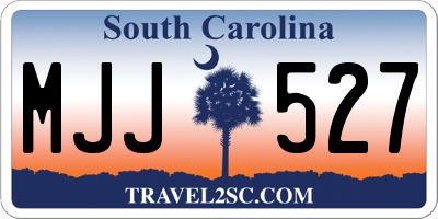 SC license plate MJJ527