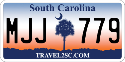SC license plate MJJ779