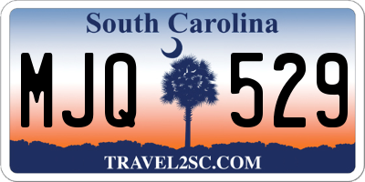SC license plate MJQ529