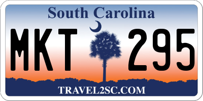 SC license plate MKT295
