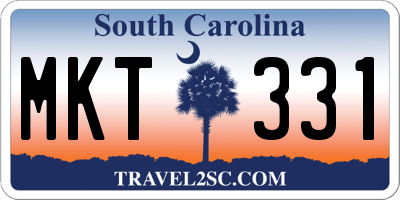 SC license plate MKT331