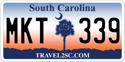 SC license plate MKT339