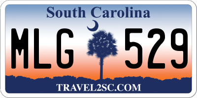 SC license plate MLG529