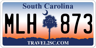 SC license plate MLH873
