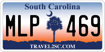 SC license plate MLP469