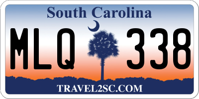 SC license plate MLQ338