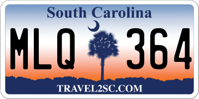 SC license plate MLQ364
