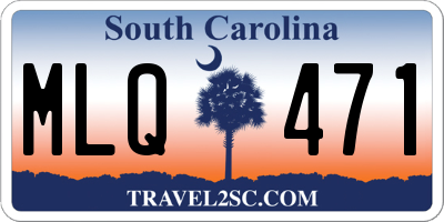 SC license plate MLQ471