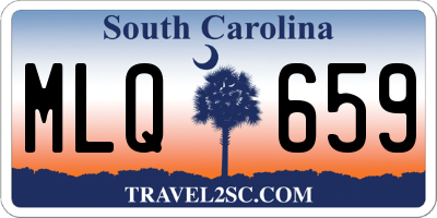 SC license plate MLQ659