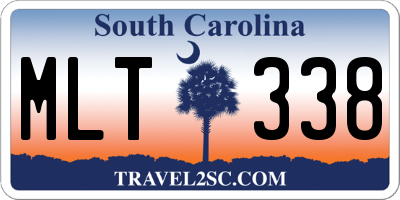 SC license plate MLT338