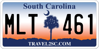SC license plate MLT461