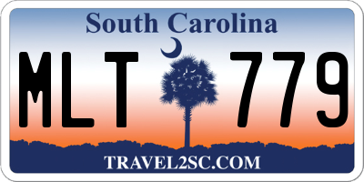 SC license plate MLT779