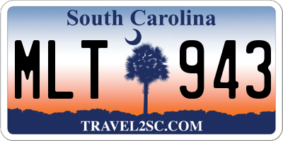 SC license plate MLT943