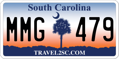 SC license plate MMG479