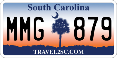 SC license plate MMG879