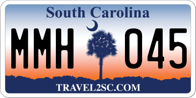 SC license plate MMH045
