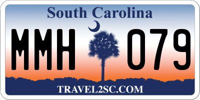 SC license plate MMH079