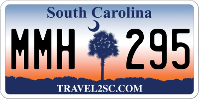 SC license plate MMH295