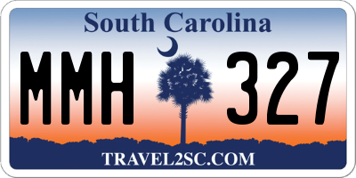 SC license plate MMH327