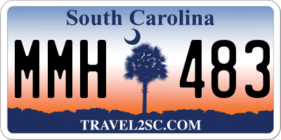 SC license plate MMH483