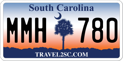 SC license plate MMH780